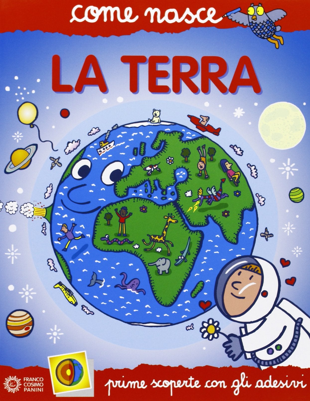 La terra. Con adesivi. Ediz. illustrata book
