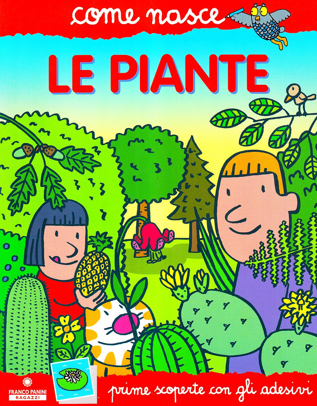 Le piante. Con adesivi book
