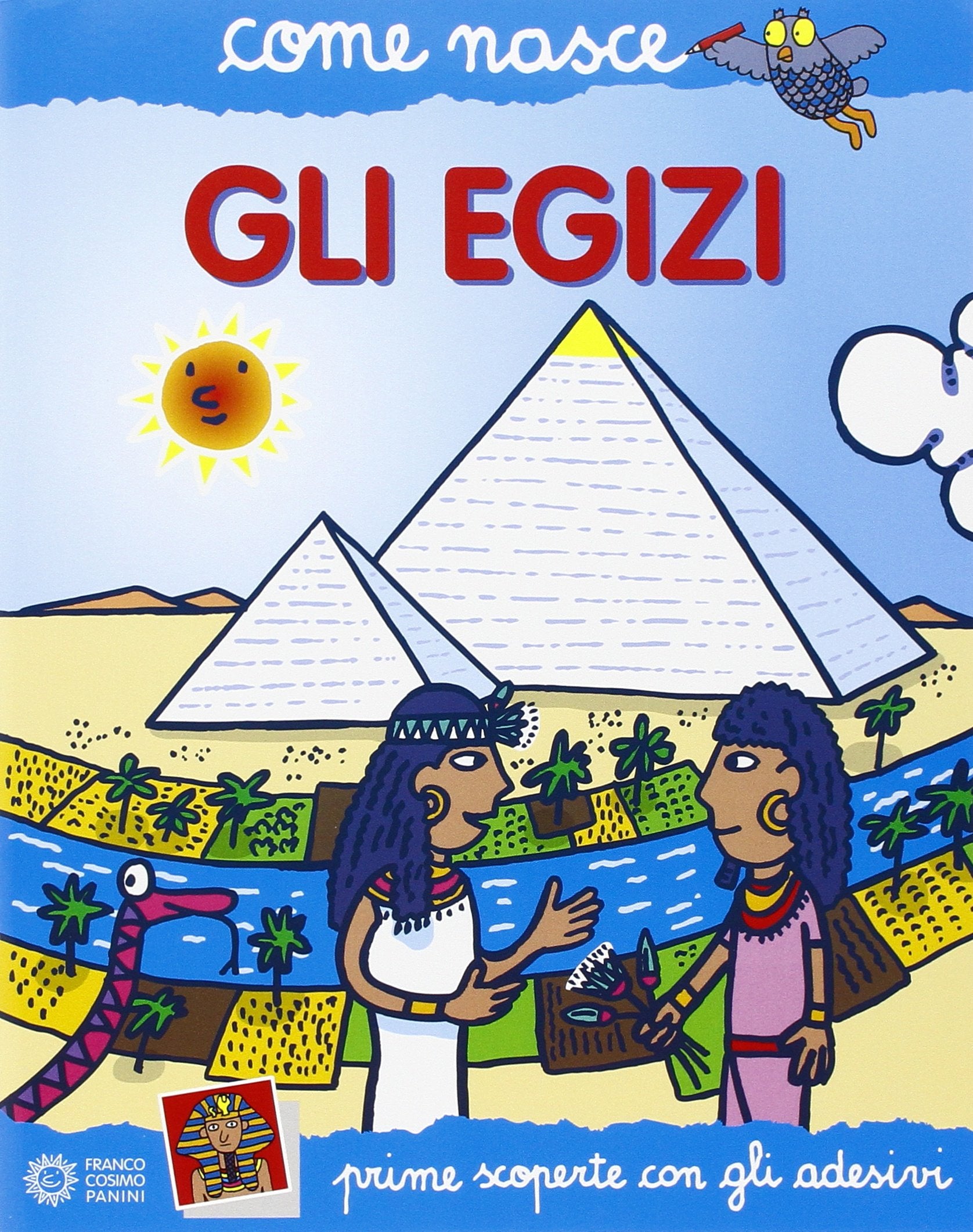Gli egizi. Con adesivi book