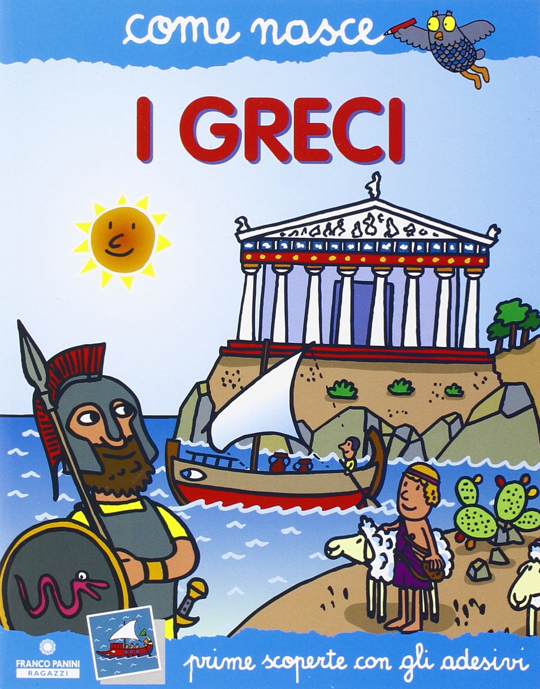 I greci. Con adesivi. Ediz. illustrata book