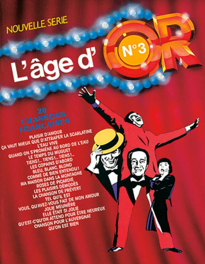 L'age d'or. 20 chansons francaises. Spartito (Vol. 3) Sheet Music