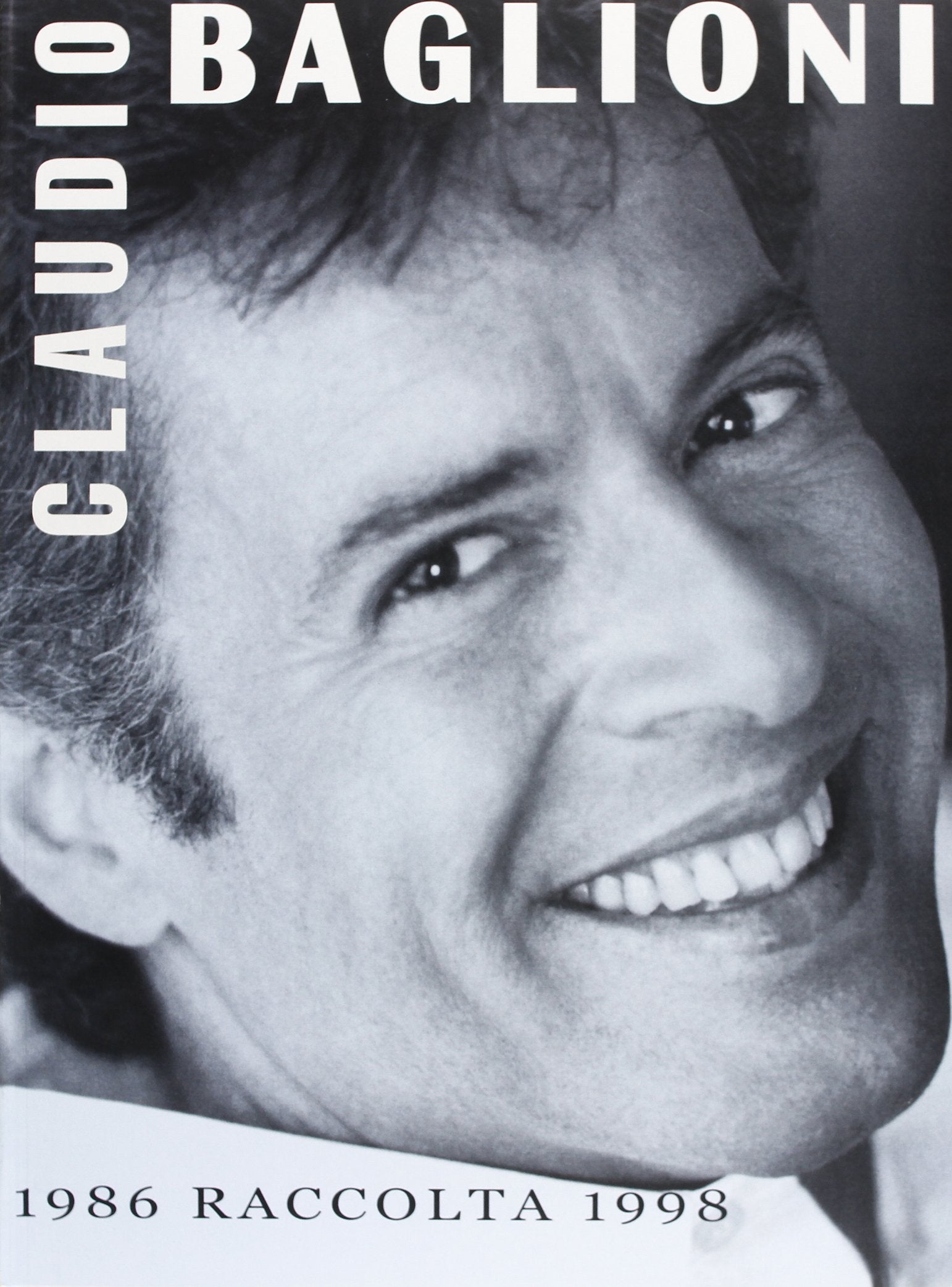 Baglioni Claudio, Raccolta 1986-1998 (spartiti musicali) book