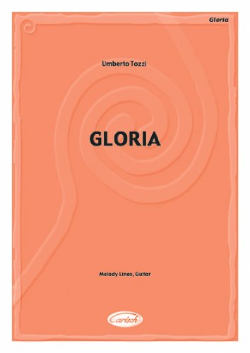 CARISCH TOZZI UMBERTO - GLORIA - PAROLES ET ACCORDS Noten Pop, Rock, .... Texte&Akkorde Music