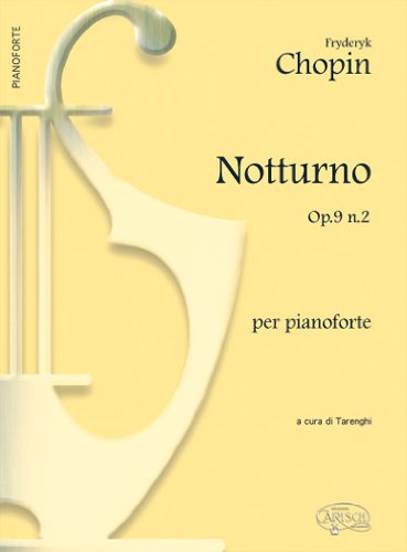 Notturno Op. 9 N. 2. Per pianoforte. Spartito Sheet Music