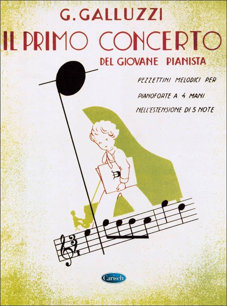 G. galluzzi: il primo concerto - del giovane pianista (vol.vi) book
