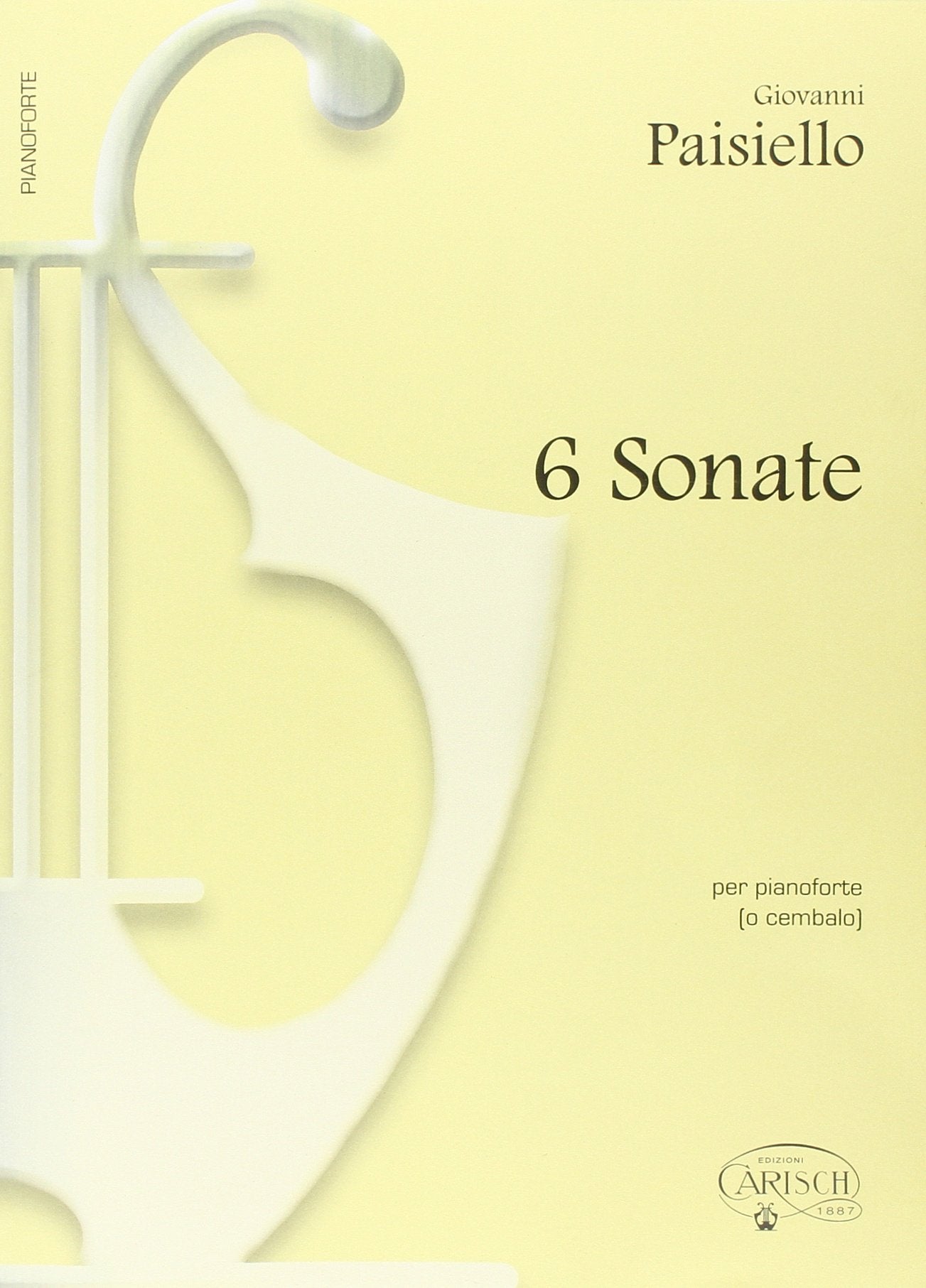 6 Sonate Per Piano O Cembalo Sheet Music