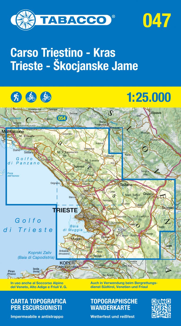 47 Carso Triestino e Isontiono: 1:25000 (Carte topografiche per escursionisti, Band 47) Leisure, Home & Garden