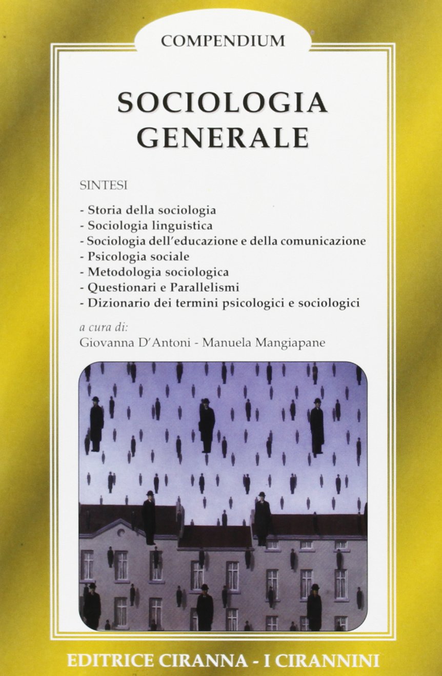 Sociologia generale (Storia) Non-fiction