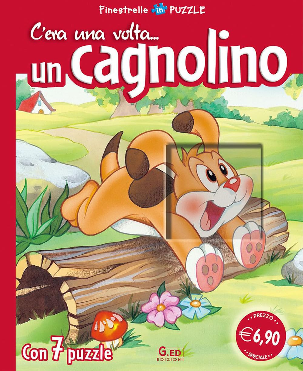 C'era una volta... un cagnolino. Libro puzzle. Ediz. illustrata (Finestrelle in puzzle) Tiptoi & Games