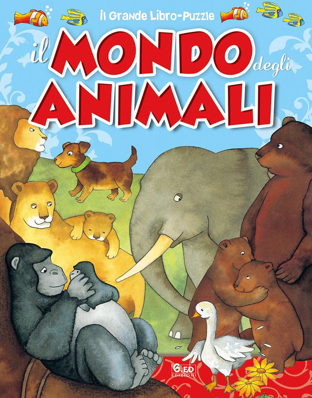Il mondo degli animali. Ediz. illustrata (Il grande libro puzzle) Non-fiction