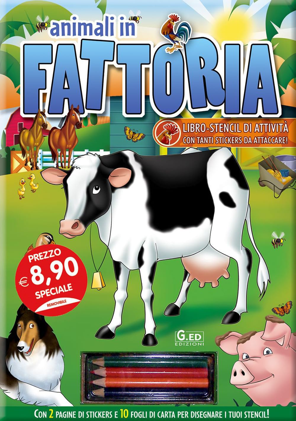 Gli animali della fattoria. Ediz. illustrata book