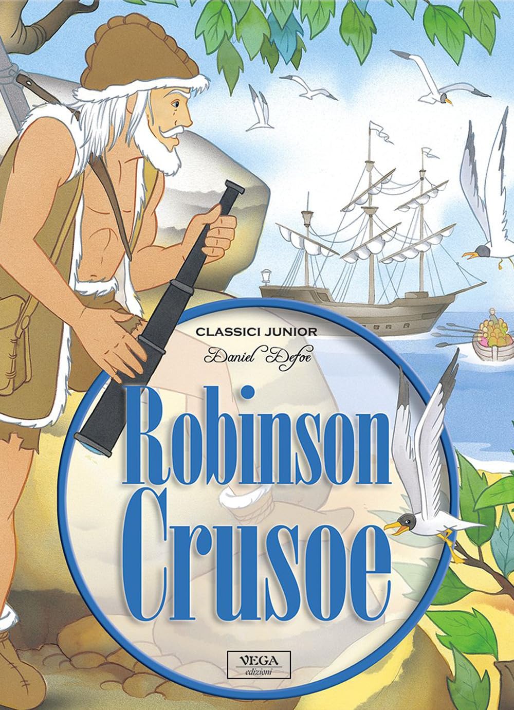 Robinson Crusoe (Classici junior) Novels & Short Stories for children