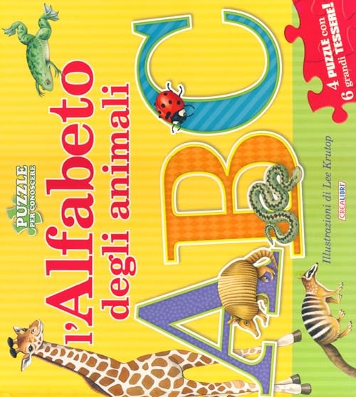 L'alfabeto degli animali. Libro puzzle. Ediz. illustrata book