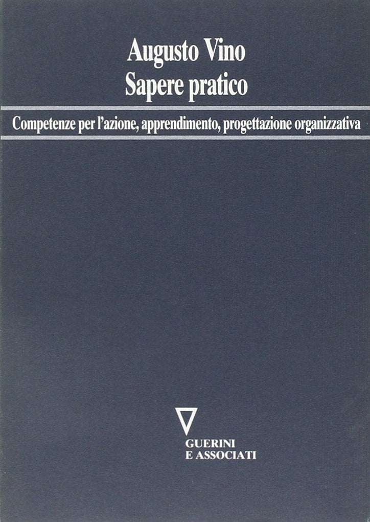Sapere pratico. Competenze per l'azione, apprendimento, progettazione organizzativa book