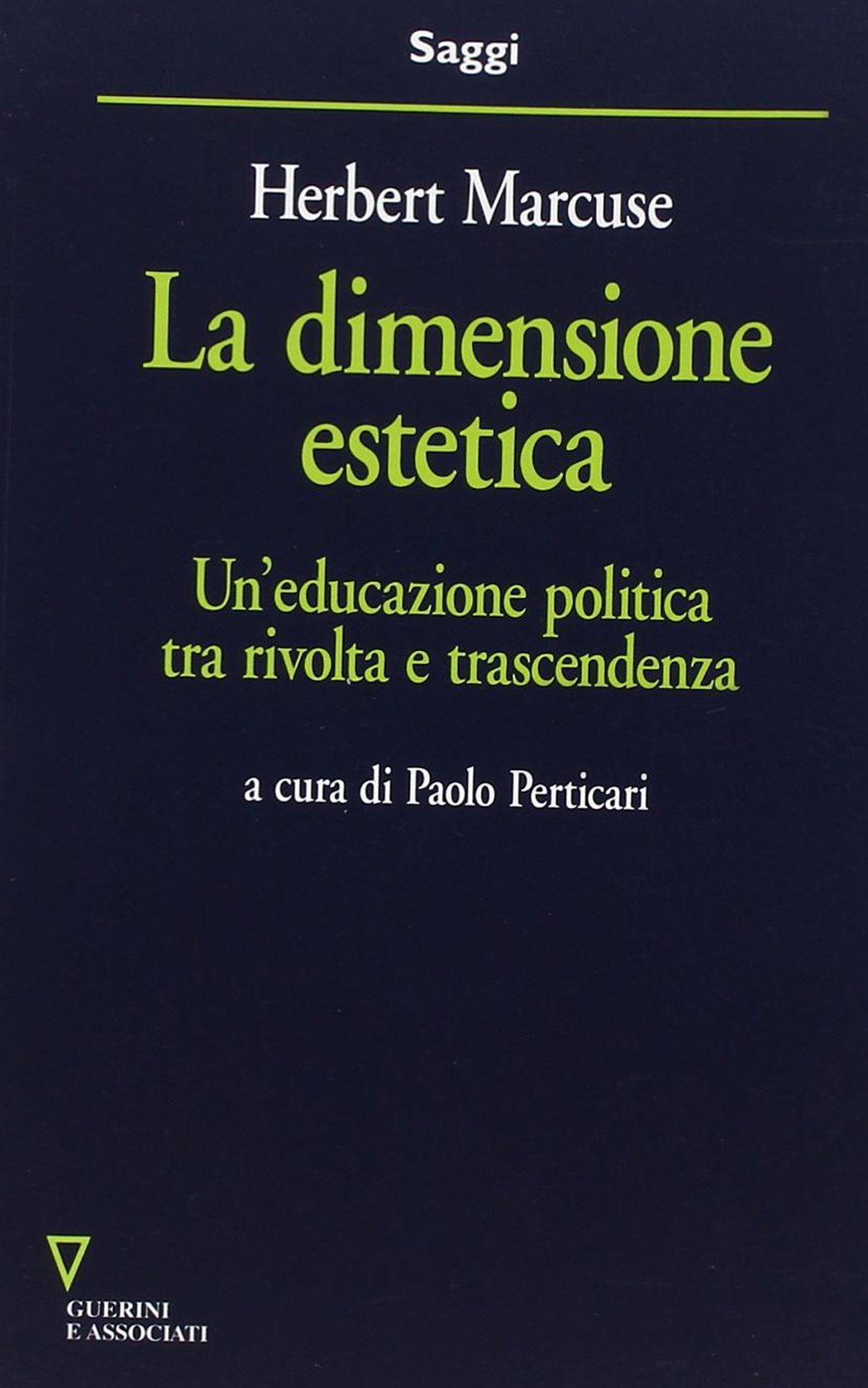 La dimensione estetica. Un'educazione politica tra rivolta e trascendenza book