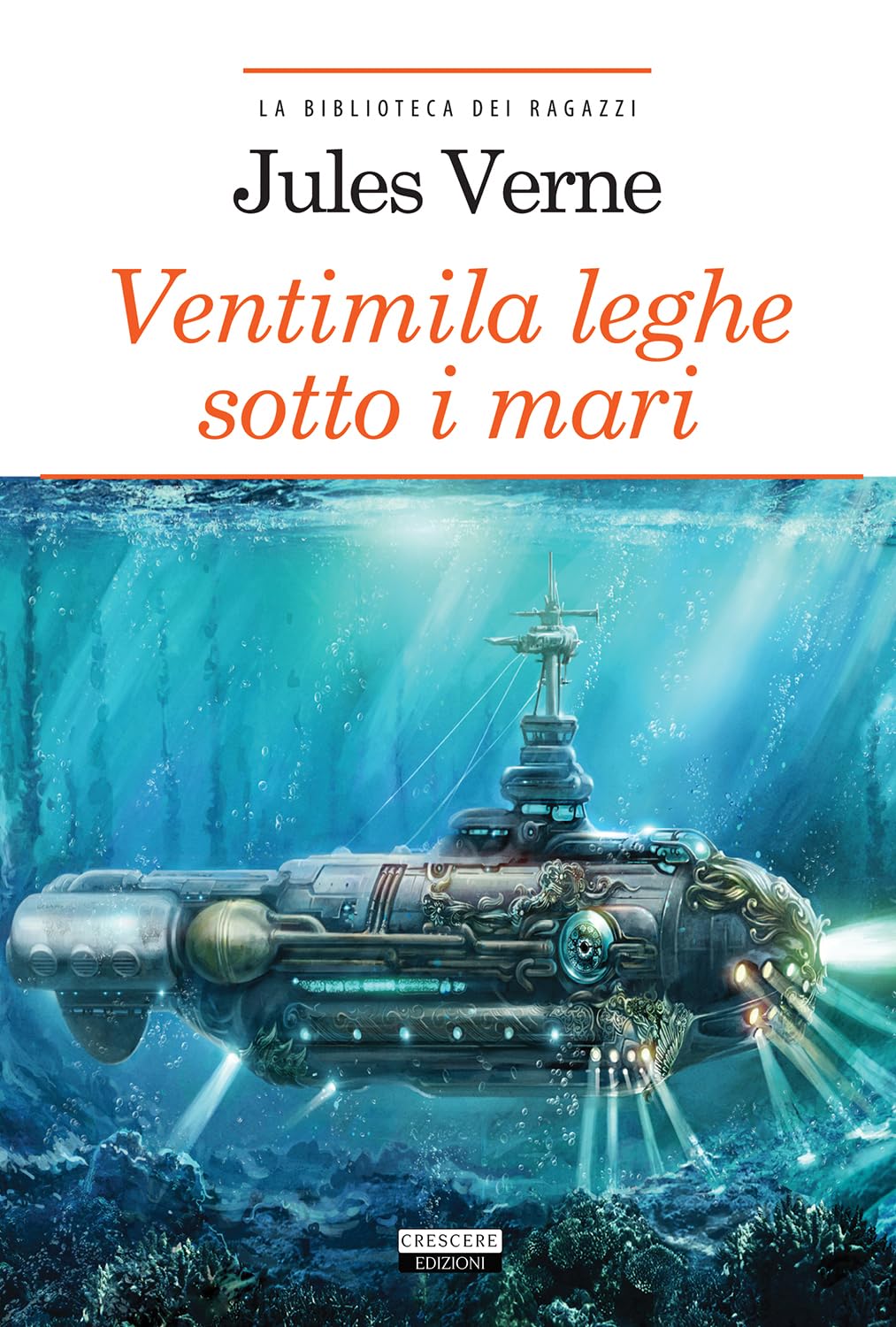 Ventimila leghe sotto i mari (La biblioteca dei ragazzi) Novels & Short Stories