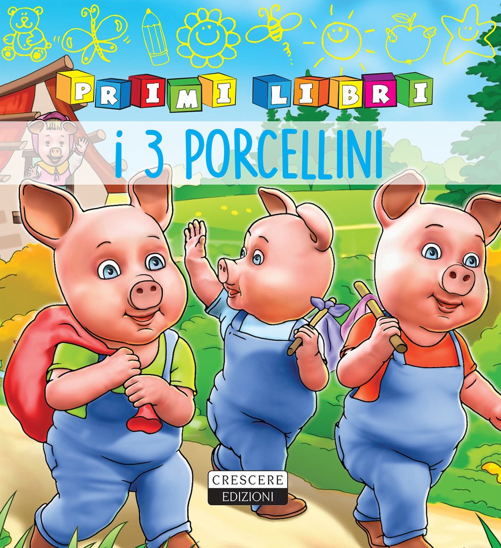 I tre porcellini (Primilibri) Children's books