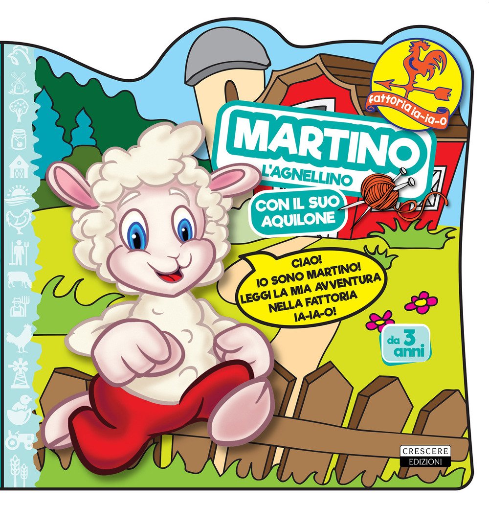 Martino l'agnello con il suo aquilone book