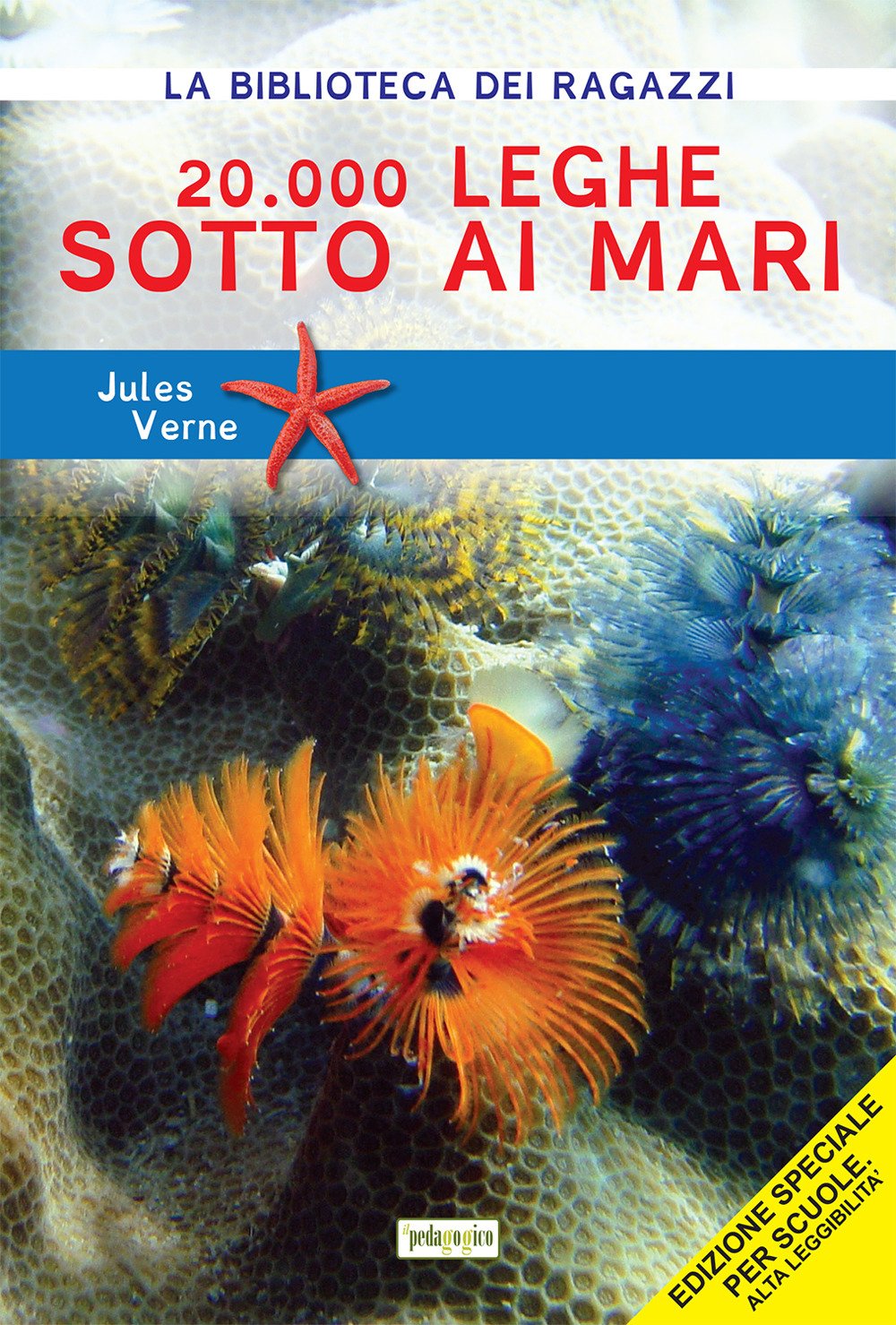 20.000 leghe sotto i mari. Ediz. ad alta leggibilità (La biblioteca didattica) Novels & Short Stories