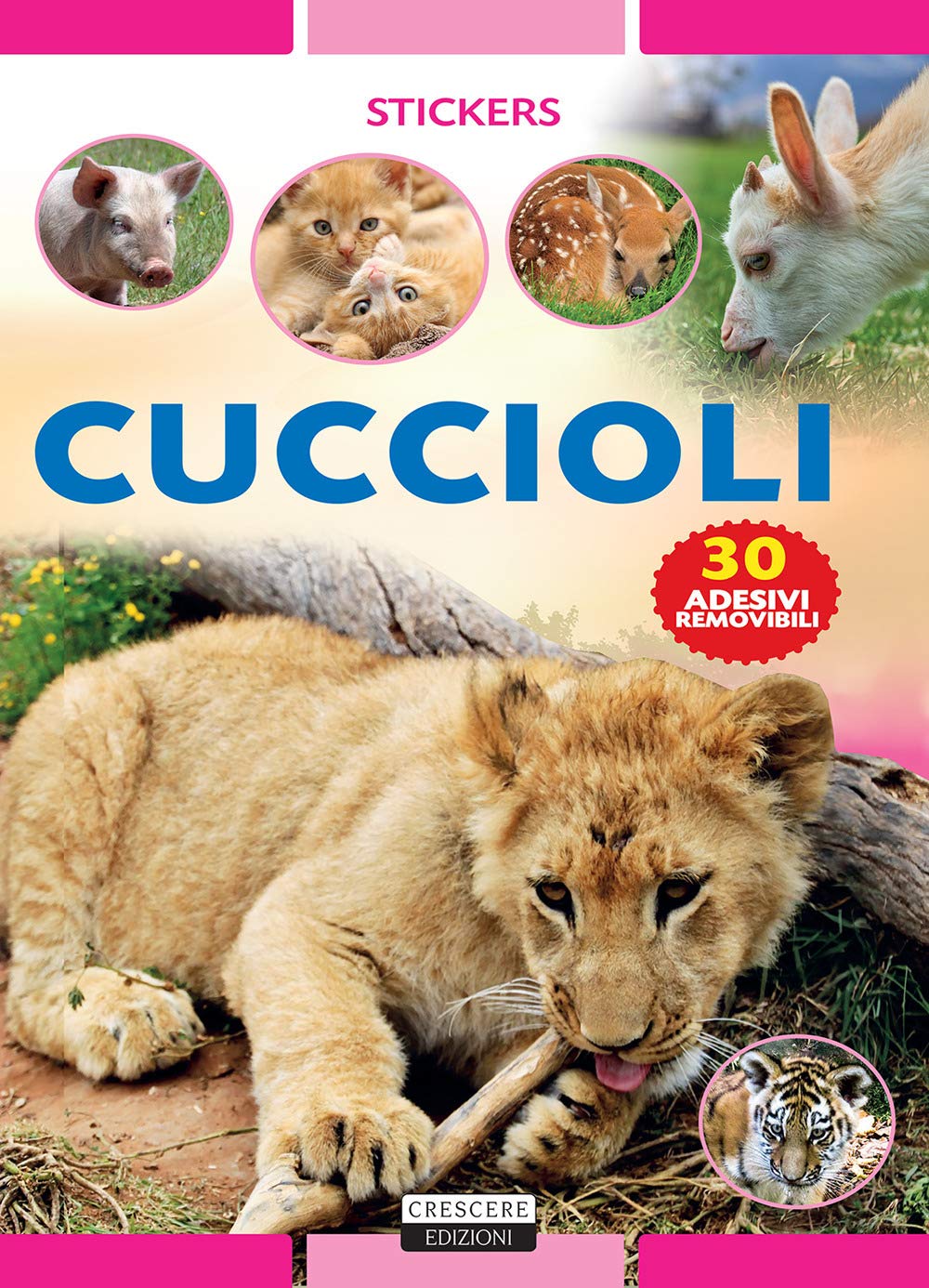 Cuccioli. Con 30 adesivi removibili Tiptoi & Games