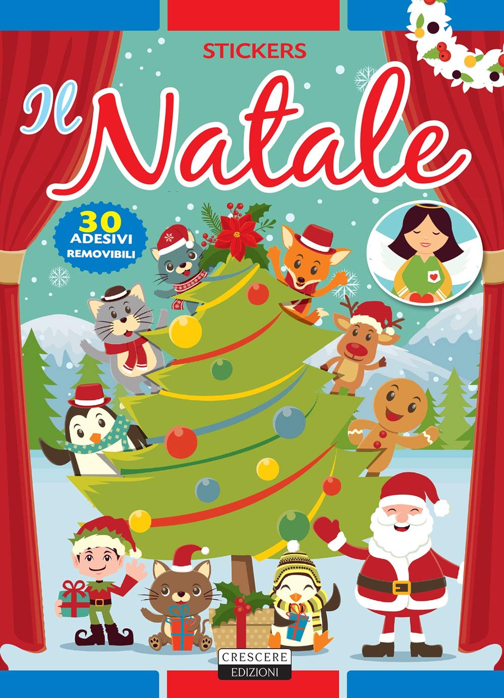 Il Natale. Con 30 adesivi removibili. Ediz. illustrata book