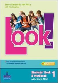 Look! Student's book-Workbook-Look again. Per la Scuola media. Con Multi-ROM. Con espansione online (Vol. 1) Professional & Reference Books