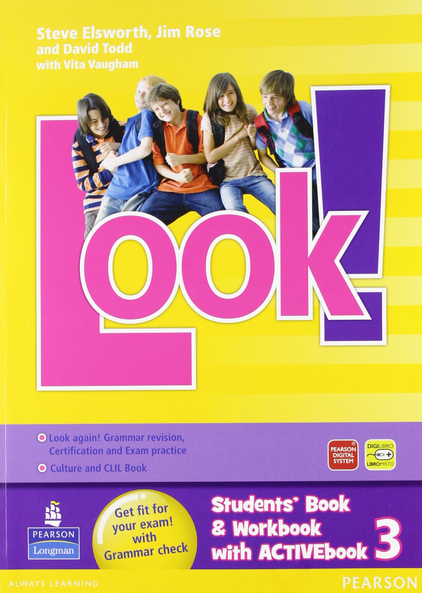 Look! Student's book-Workbook-Livebook-Look again-The Vernon culture book. Per la Scuola media. Con CD-ROM. Con espansione online (Vol. 3) Professional & Reference Books