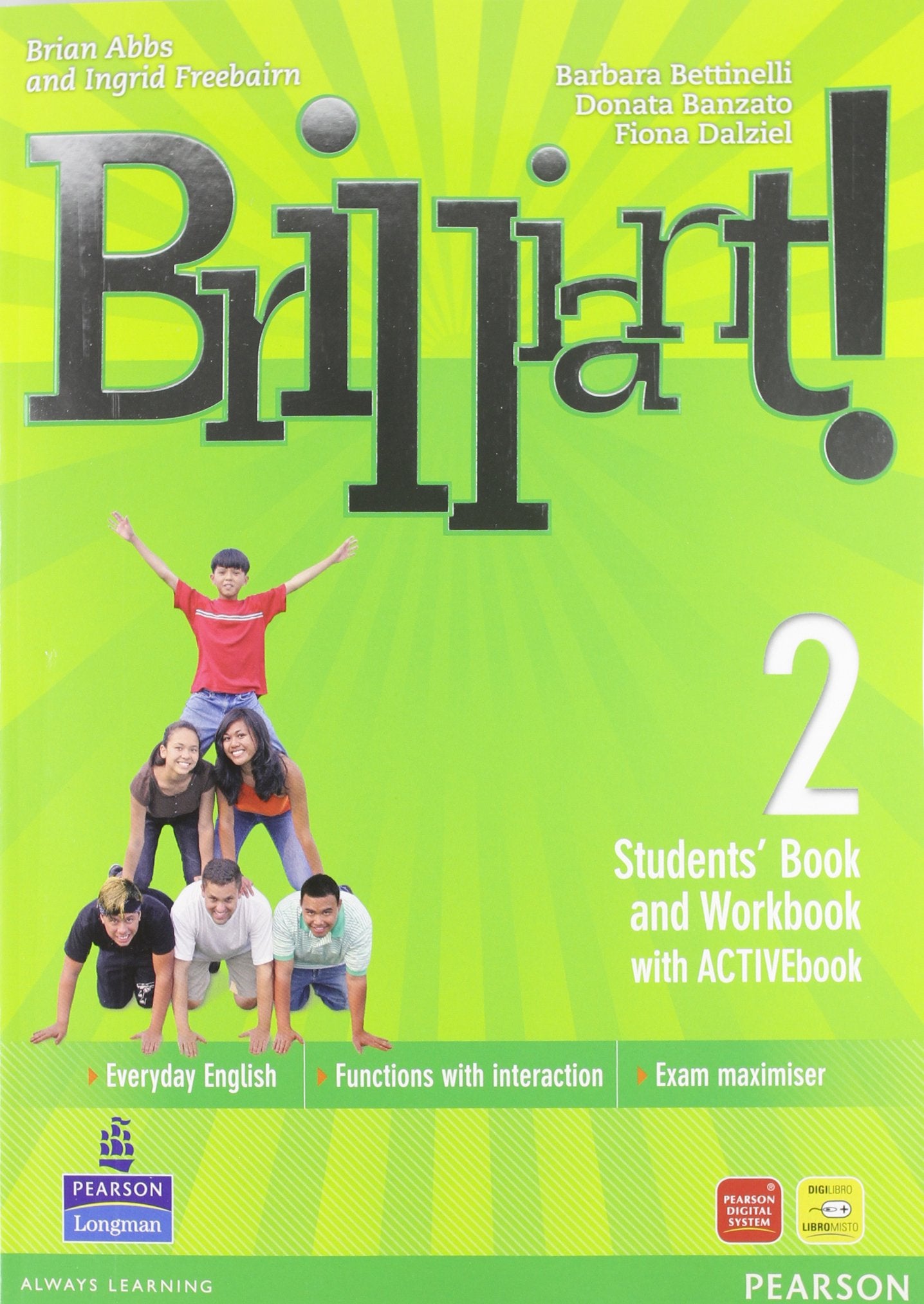 Brilliant! Ediz. pack. Student's book-Workbook-Culture book. Per la Scuola media. Con DVD-ROM. Con espansione online (Vol. 2) Professional & Reference Books