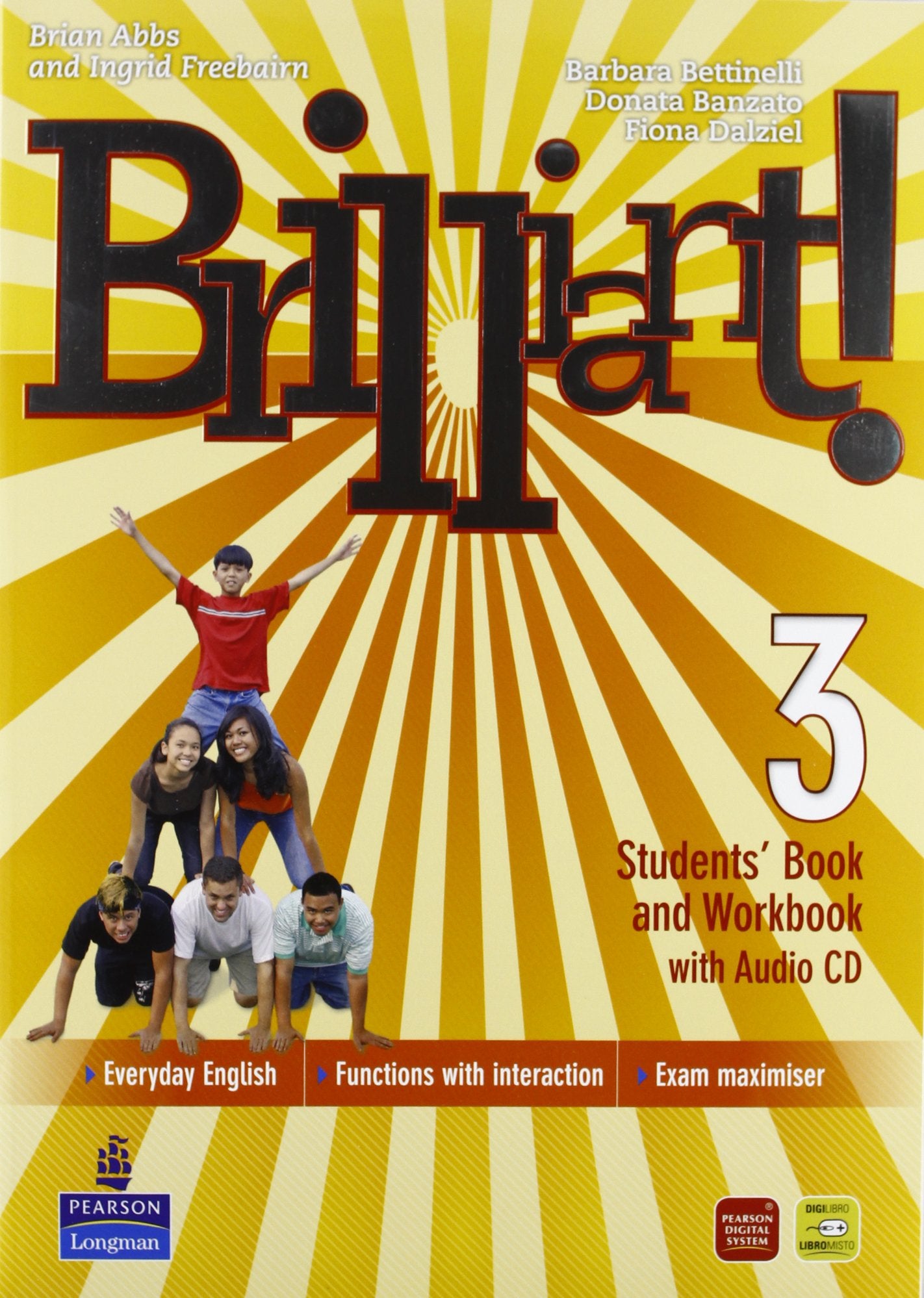 Brilliant! Student's book-Workbook-Culture book. Ediz. leggera. Per la Scuola media. Con CD Audio. Con DVD-ROM. Con espansione online (Vol. 3) book