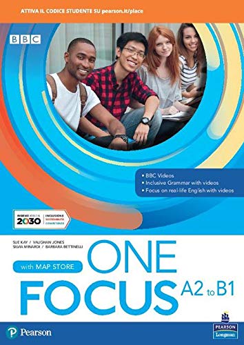 One focus A2 to B1. Per il biennio delle Scuole superiori. Con e-book. Con espansione online Professional & Reference Books