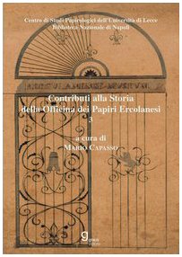 Contributi alla storia dell'Officina dei papiri ercolanesi book
