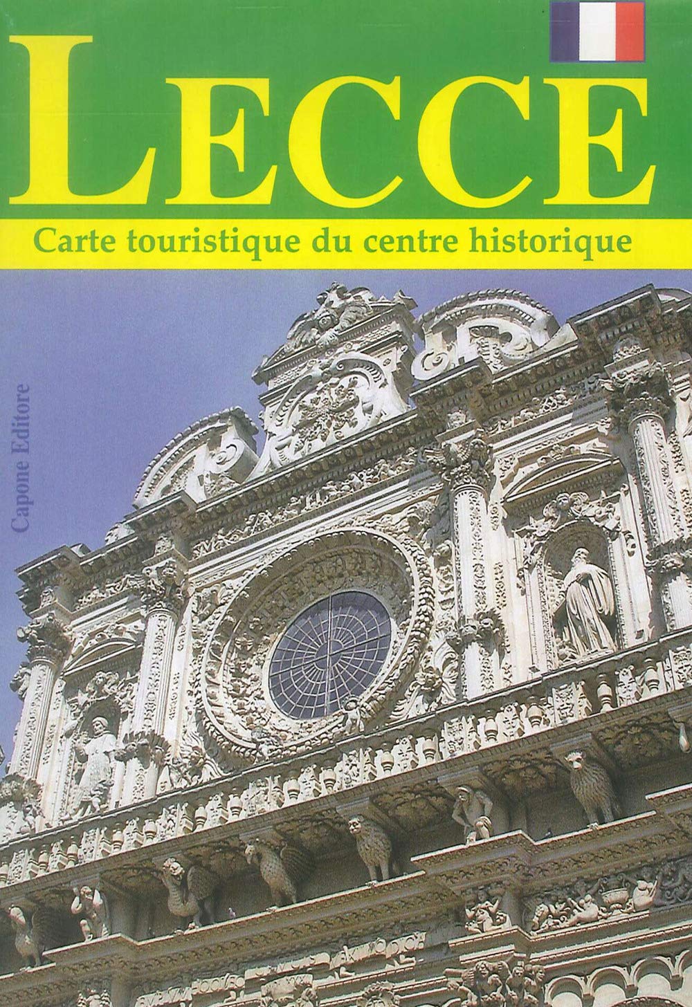 Lecce. Carte touristique du centre historique Leisure, Home & Garden