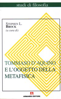 Tommaso d'Aquino e l'oggetto della metafisica book