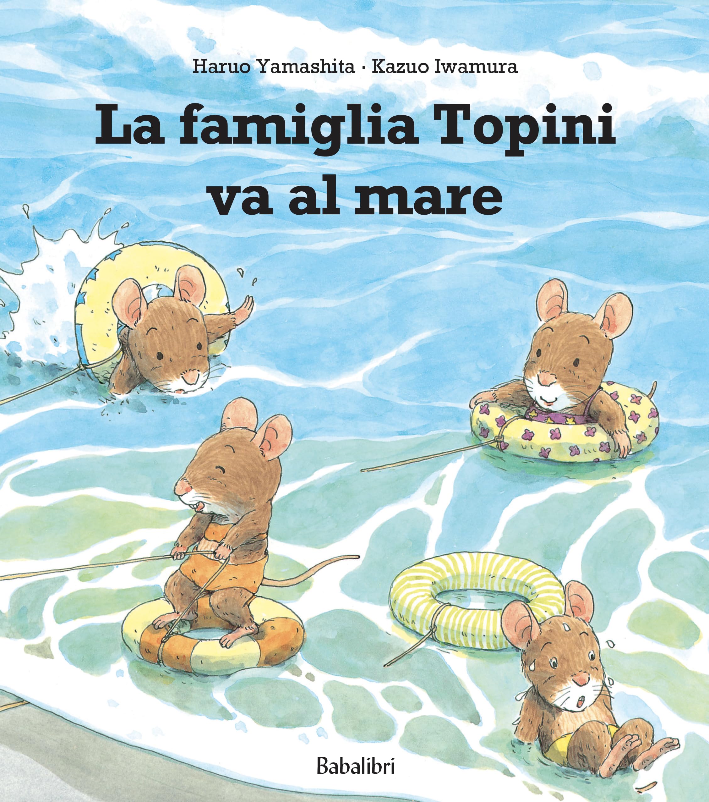 La famiglia Topini va al mare: LES SOURIS A LA PLAGE Children's books