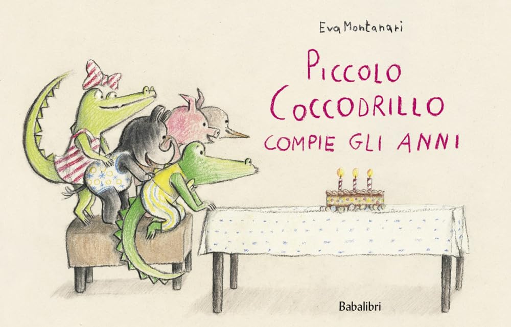 Piccolo coccodrillo compie gli anni. Ediz. a colori book