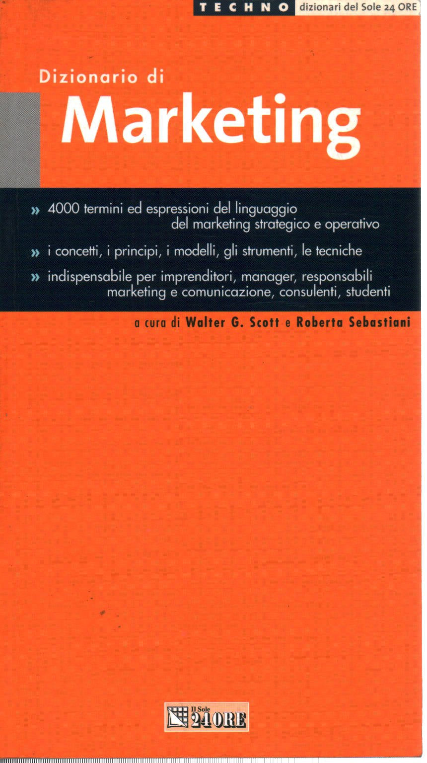 Dizionario di marketing book