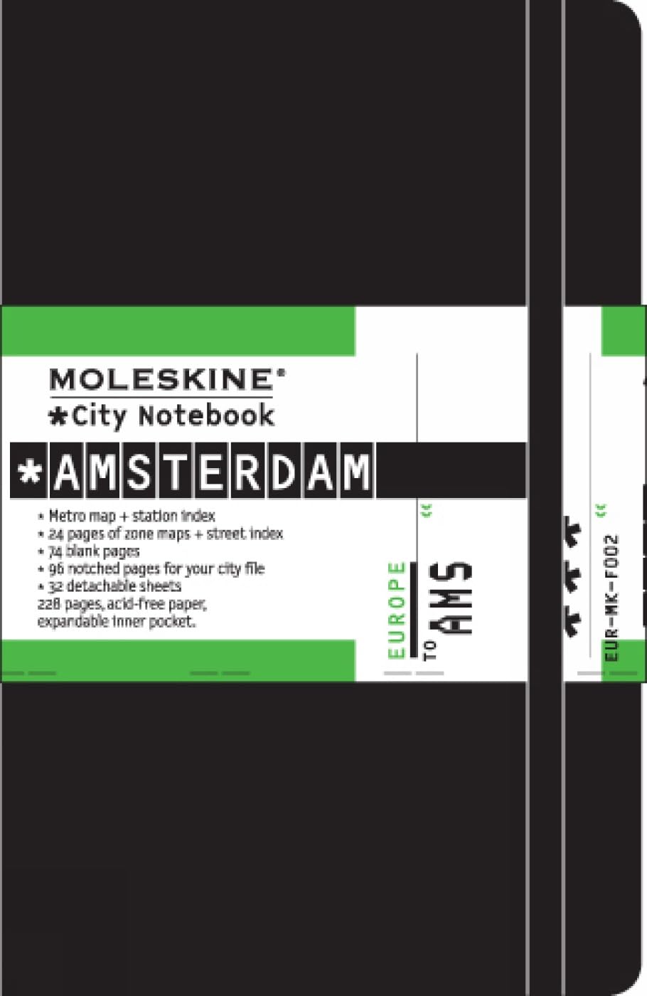 Moleskine City Notebook LOS ANGELES Couverture rigide noire 9 x 14 cm book