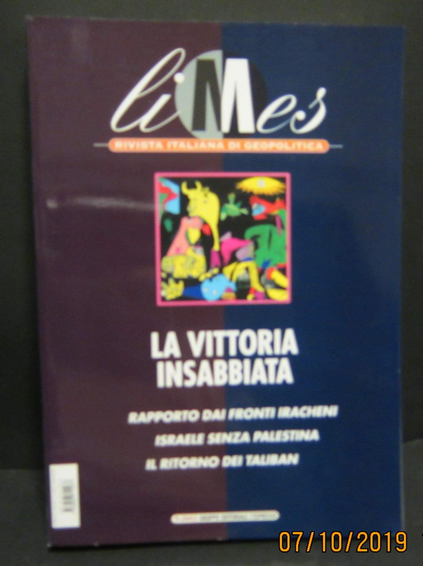 Limes. Rivista italiana di geopolitica. La vittoria insabbiata (2003) (Vol. 5) Reference Books