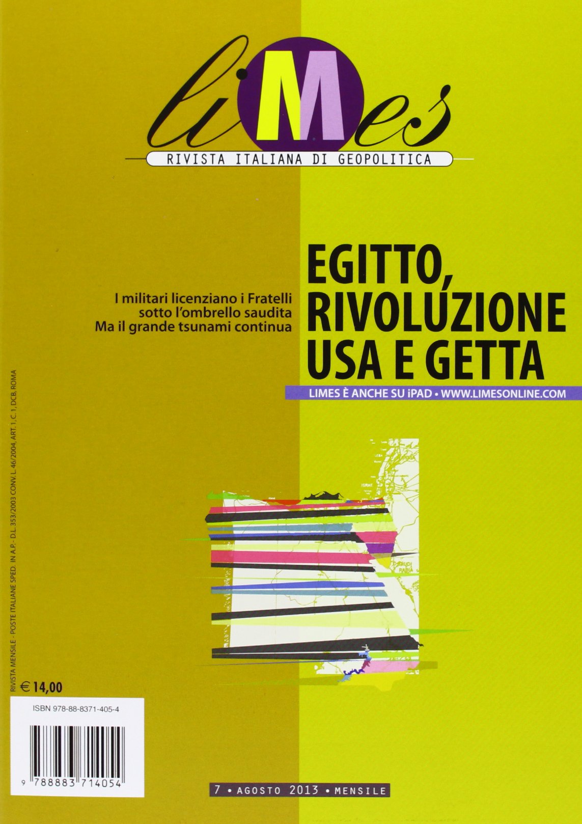 Limes. Rivista italiana di geopolitica (2013) Reference Books