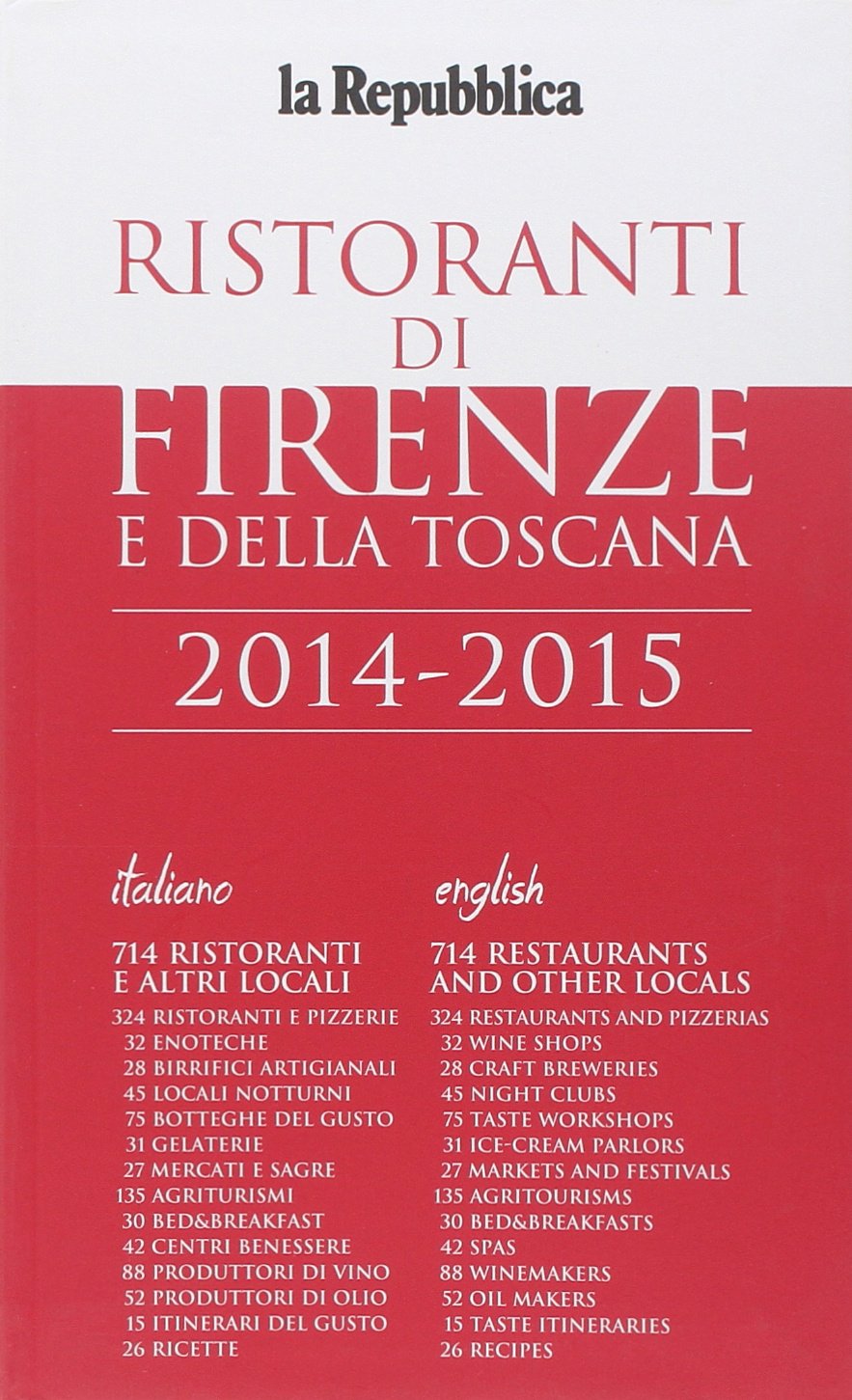 Guida ai ristoranti di Firenze e della Toscana 2014 Leisure, Home & Garden