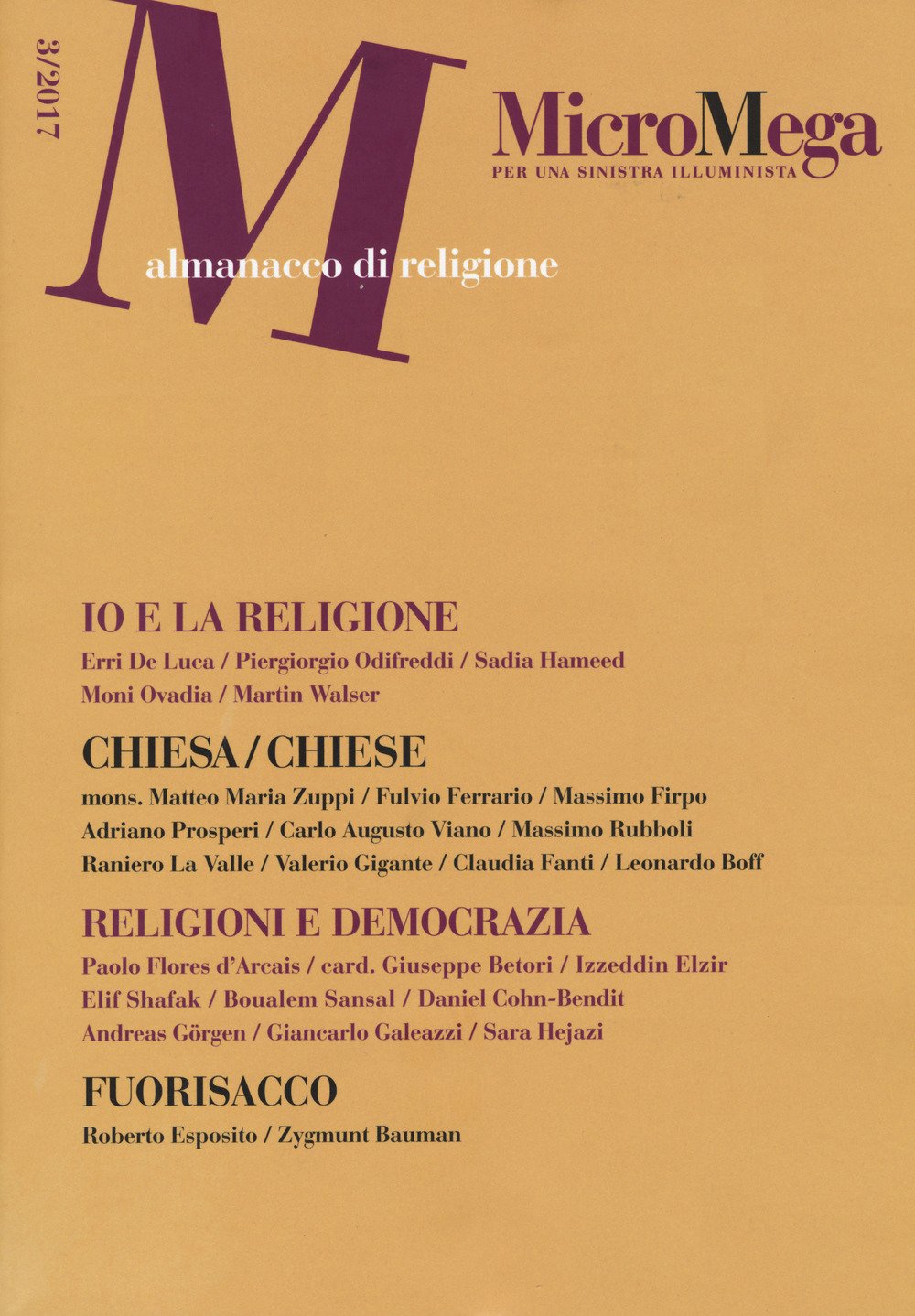 Micromega. Almanacco di religione (2017) (Vol. 3) Books