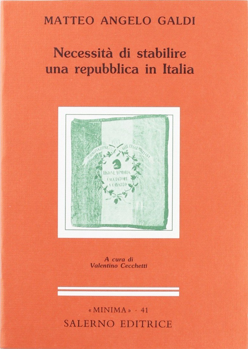 Necessità di stabilire una Repubblica in Italia (Minima) Books