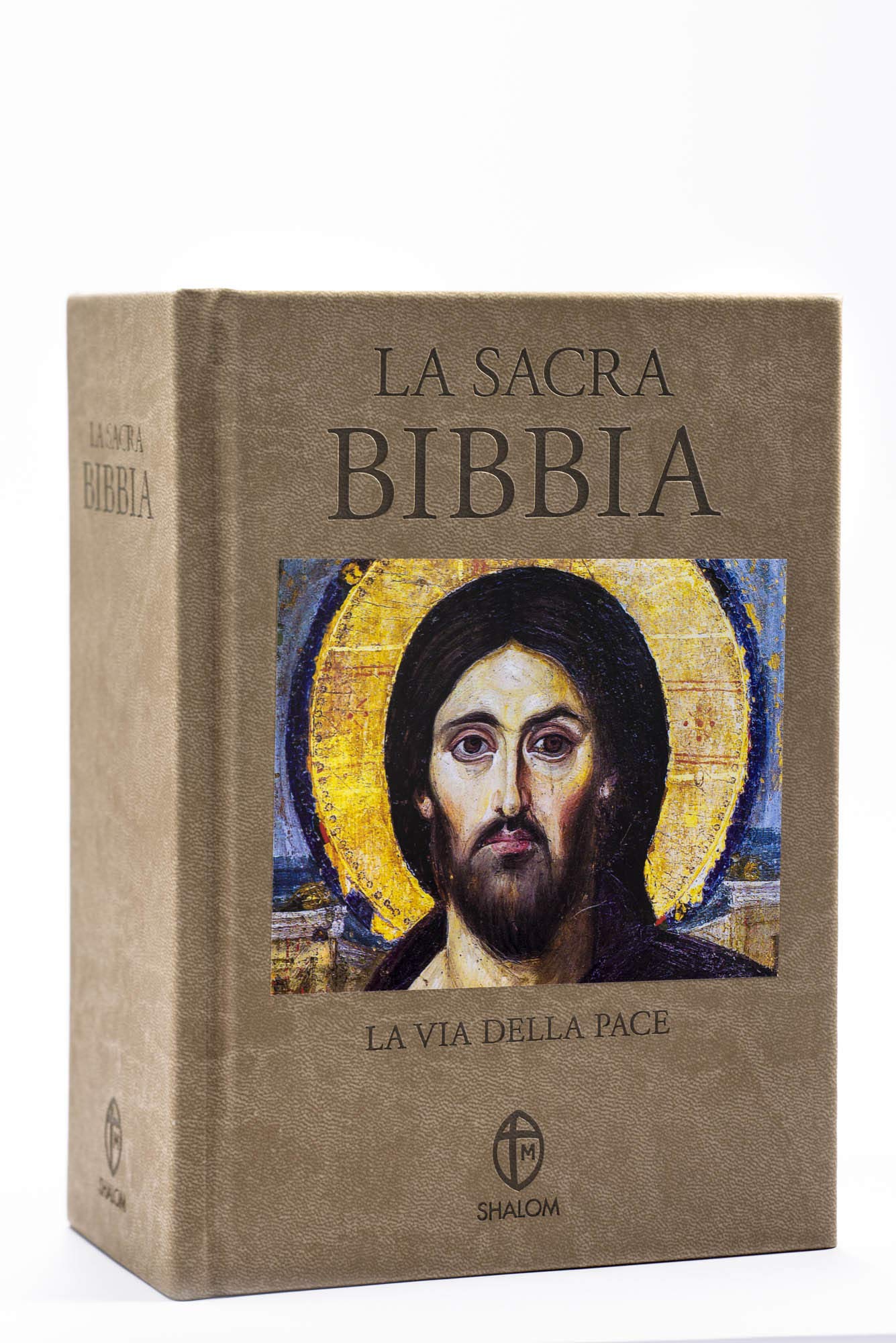 La Sacra Bibbia. La via della pace. Ediz. grande tortora book