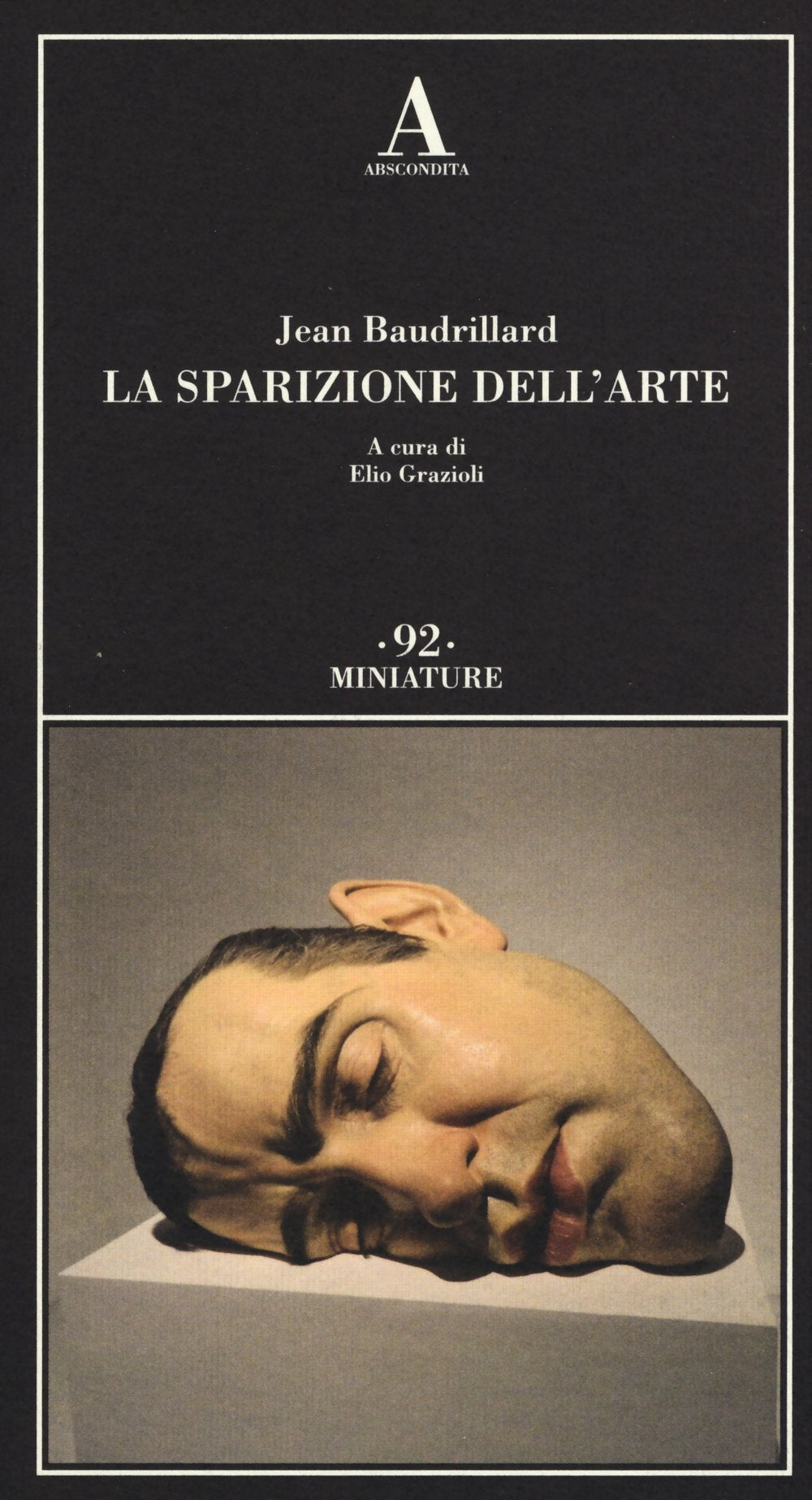 La sparizione dell'arte book