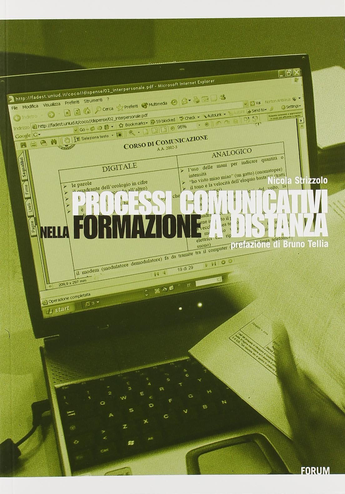 Processi comunicativi nella formazione a distanza book