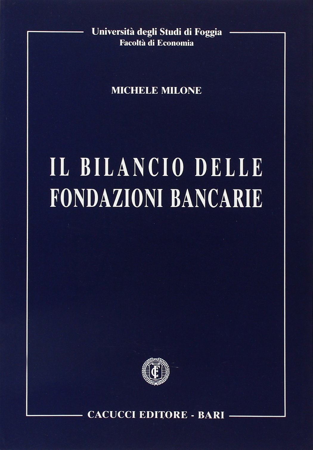 Il bilancio delle fondazioni bancarie Business, Finance & Career