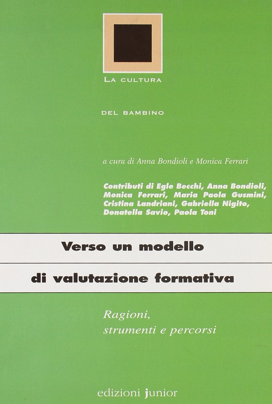 Verso un modello di valutazione formativa. Ragioni, strumenti e percorsi book