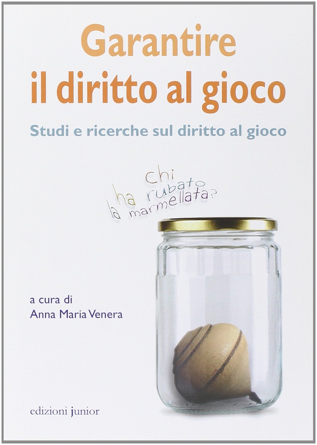 Product Image: Garantire il diritto al gioco. Studi e ricerche sul diritto al gioco