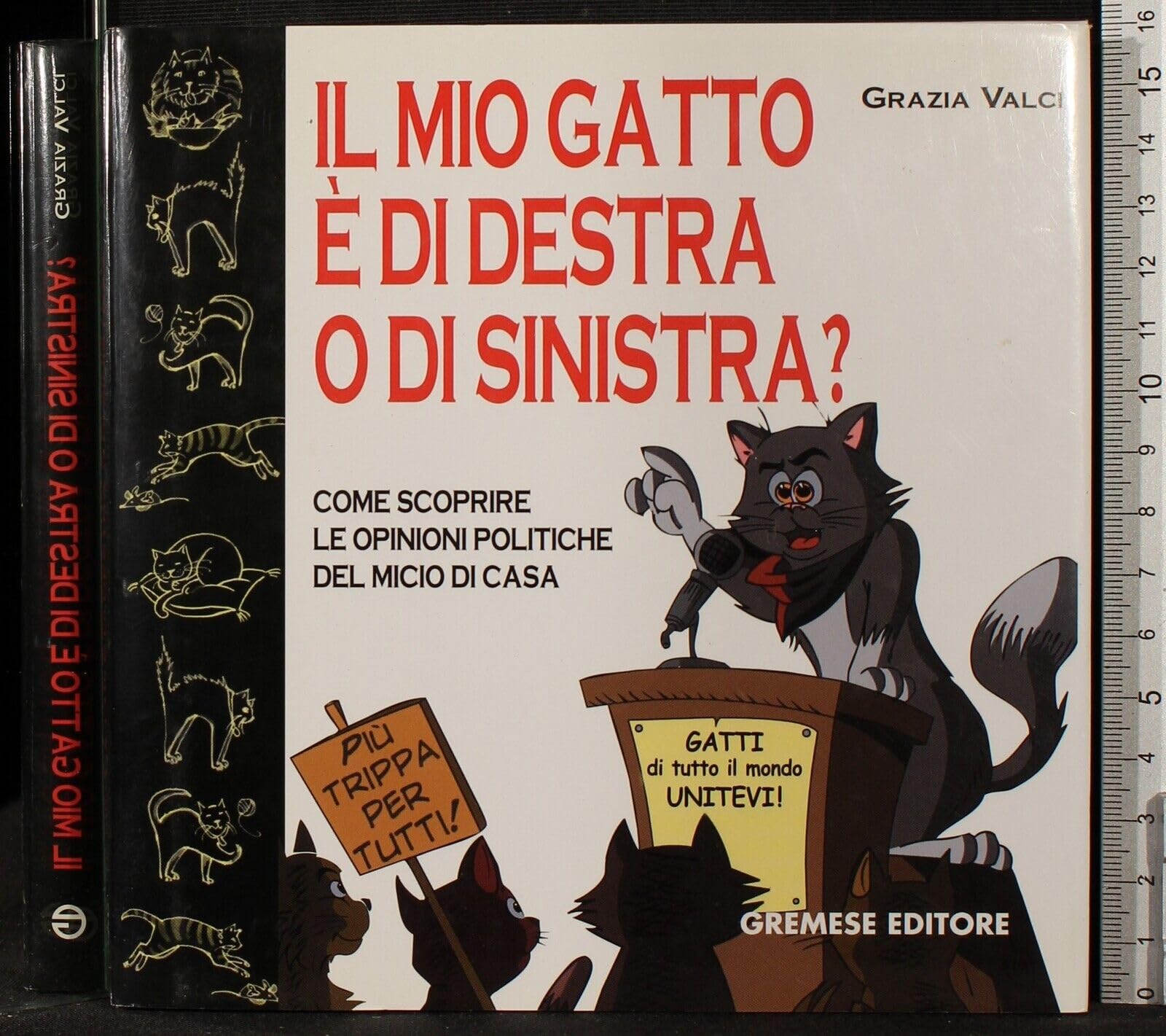 Il mio gatto è di destra o di sinistra? Come scoprire le opinioni politiche del micio di casa book