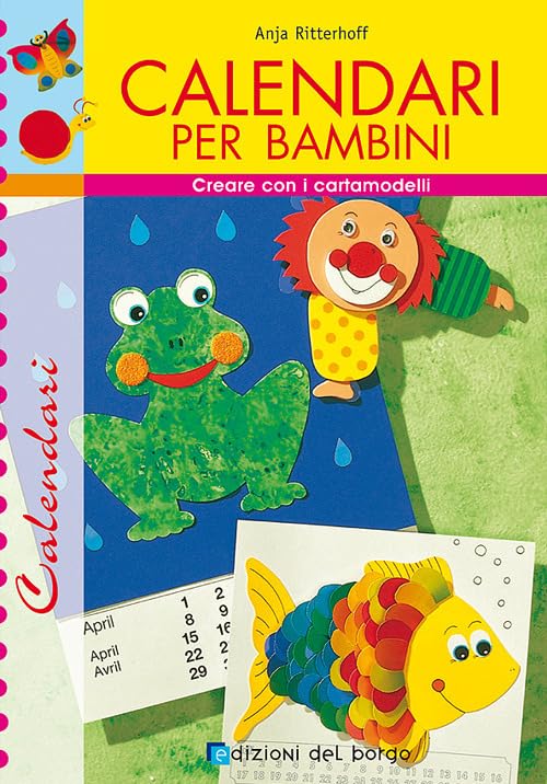 Calendari per bambini (Creare con i cartamodelli) Hobbies & Crafts
